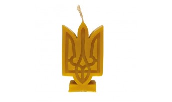 Воскова свічка Герб України